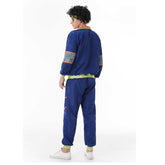 Herren Retro Vintage Hip-Hop Disco Cosplay Kostüm Jacke Hose Stirnband Sprotwear Outfits 70er 80er Jahre